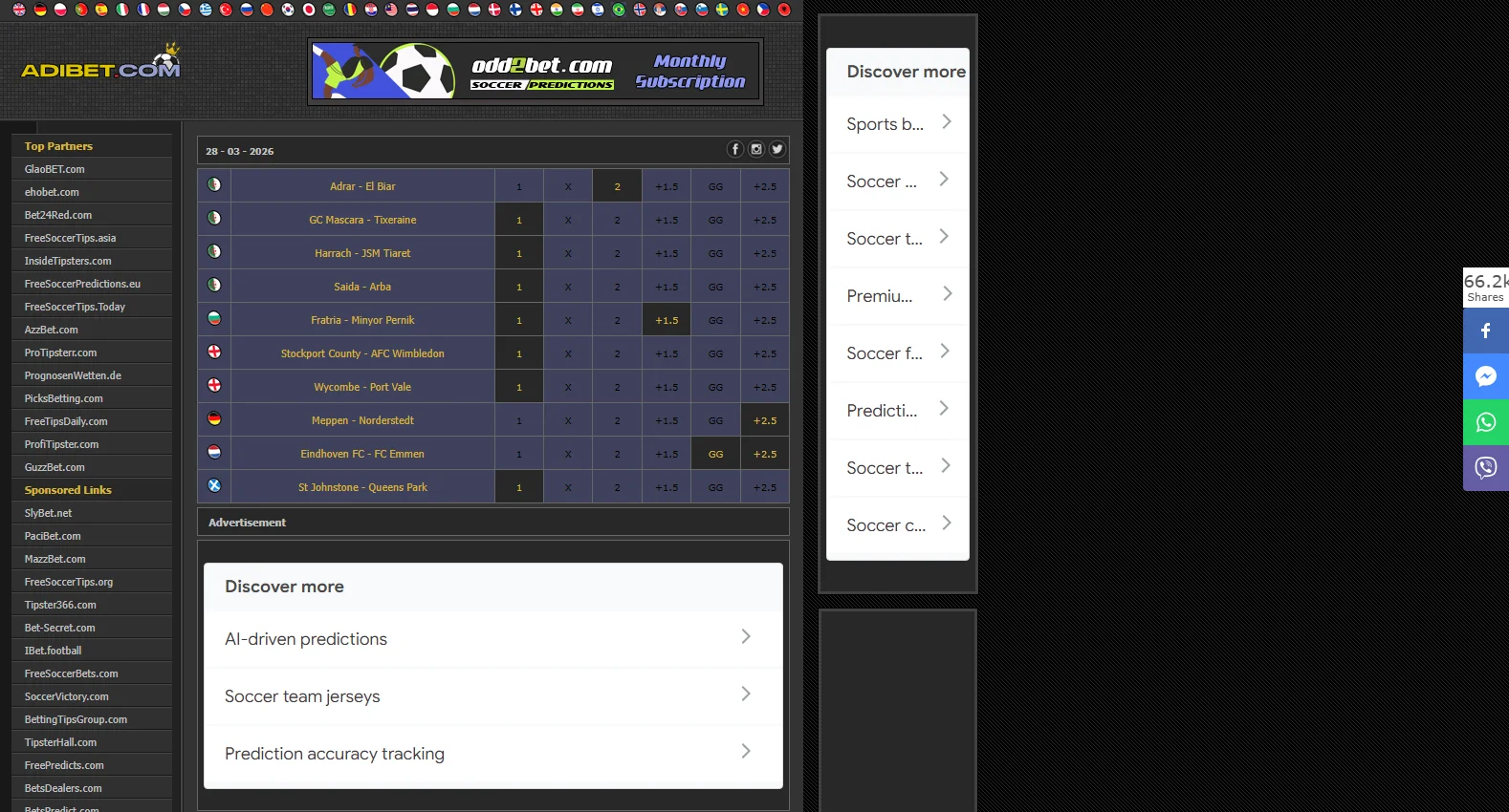 adibet.com screenshot