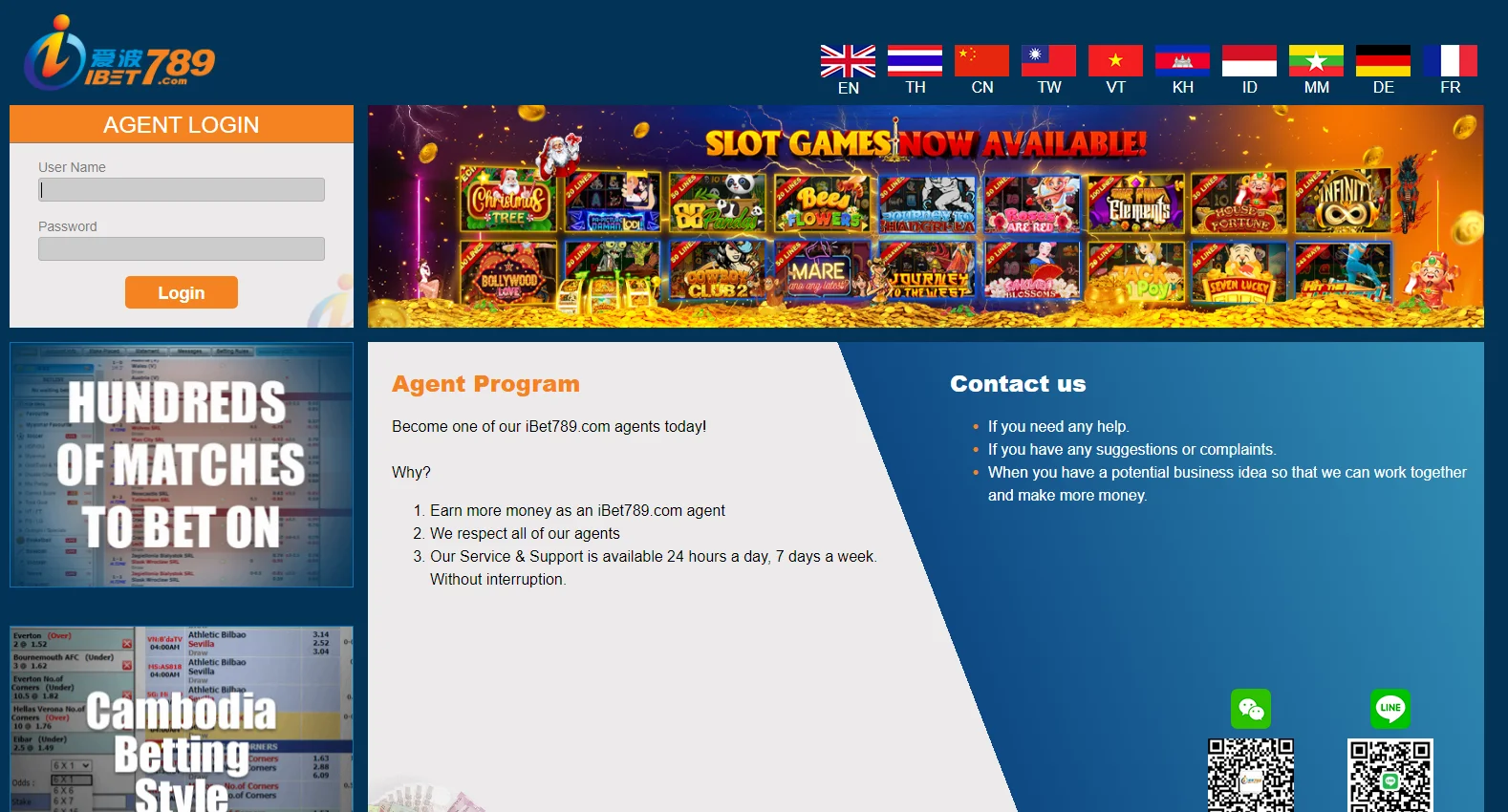 ag.ibet789.com screenshot