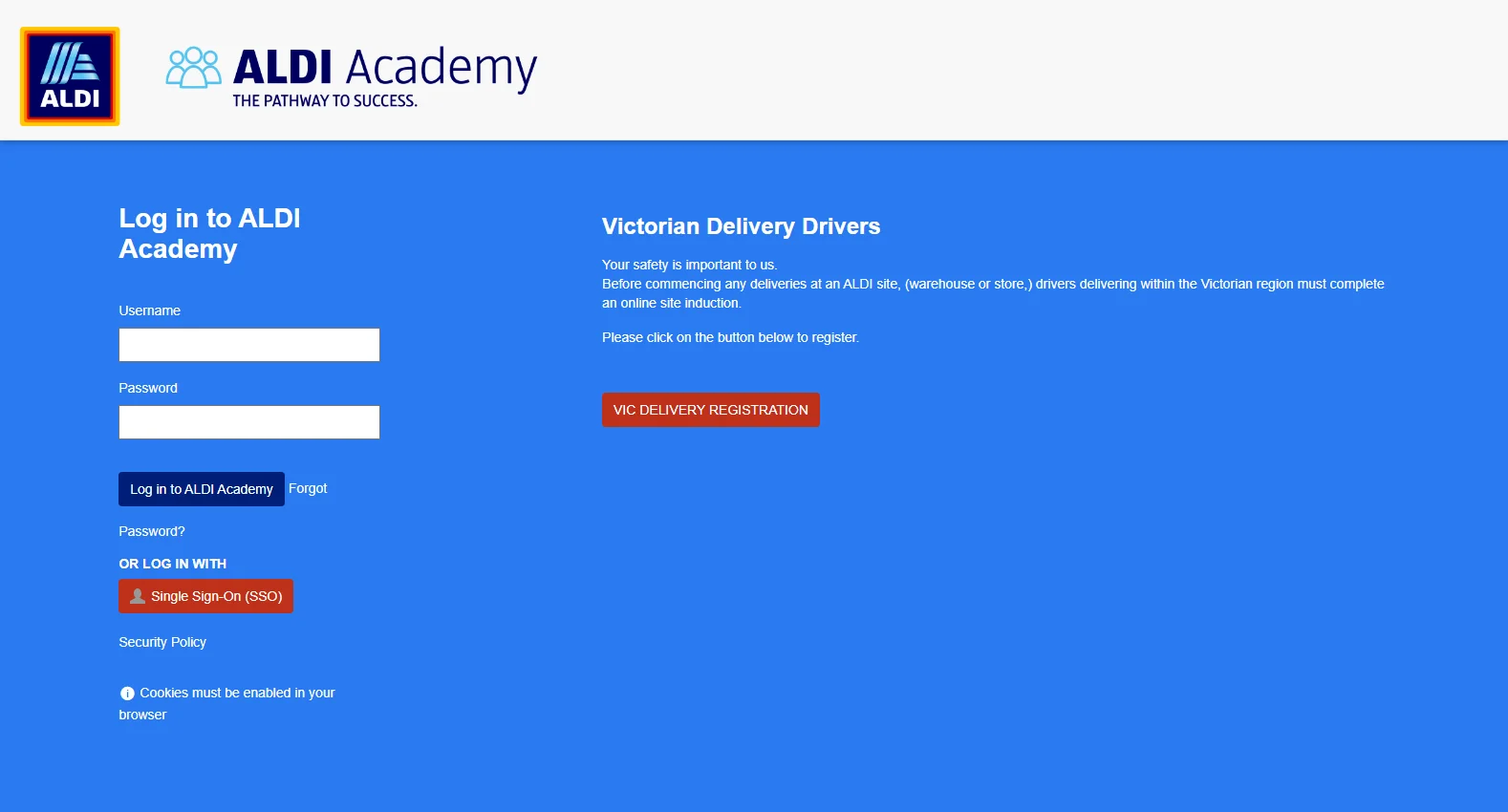 aldiacademy.com.au screenshot
