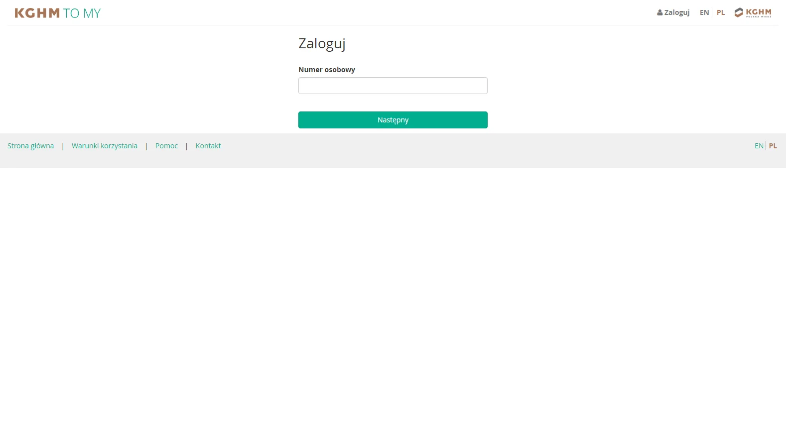 extranet.kghm.com screenshot