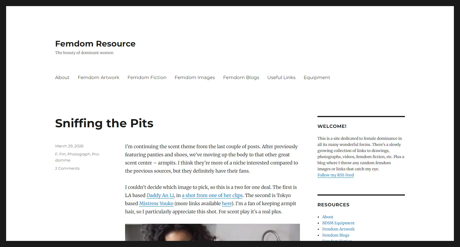 femdom-resource.com screenshot