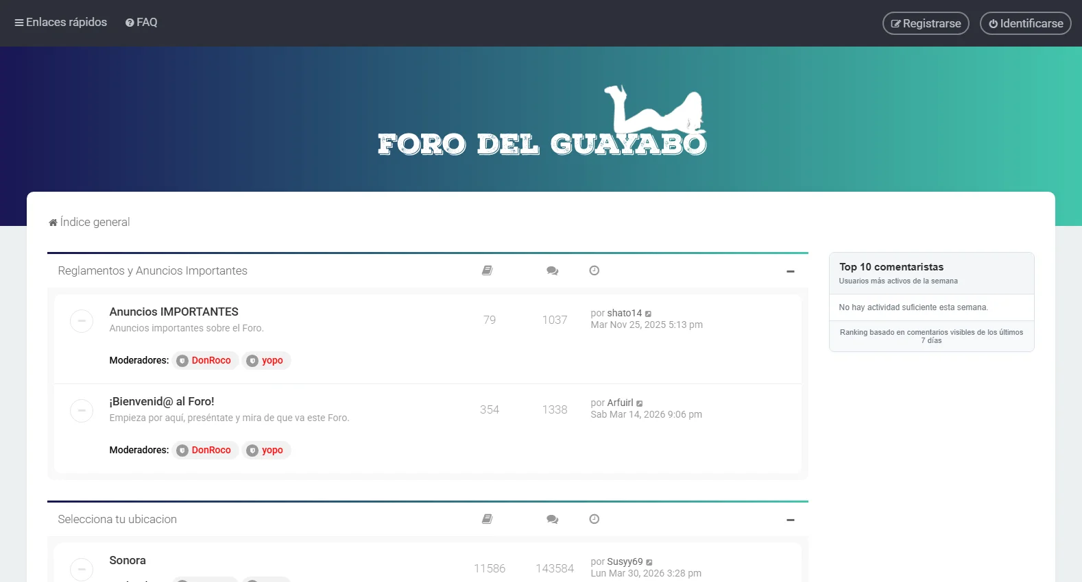 forodelguayabo.com screenshot