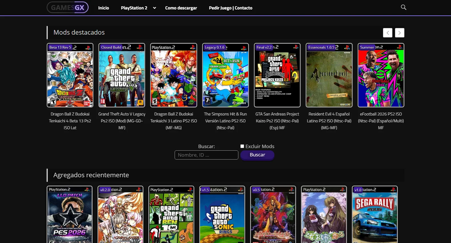 gamesgx.net screenshot