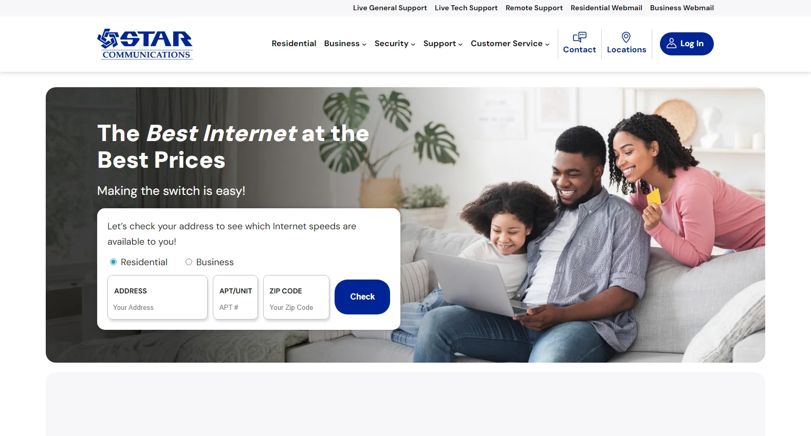 intrstar.net screenshot