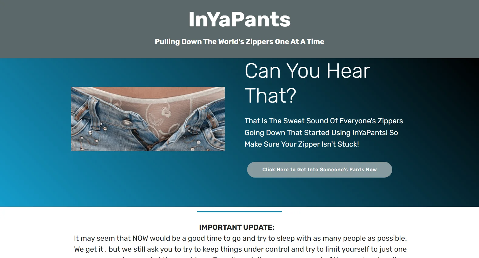 inyapants.com screenshot