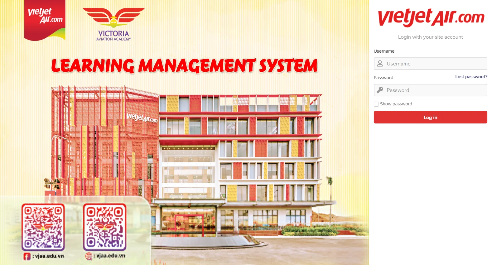 lms.vietjetair.com screenshot