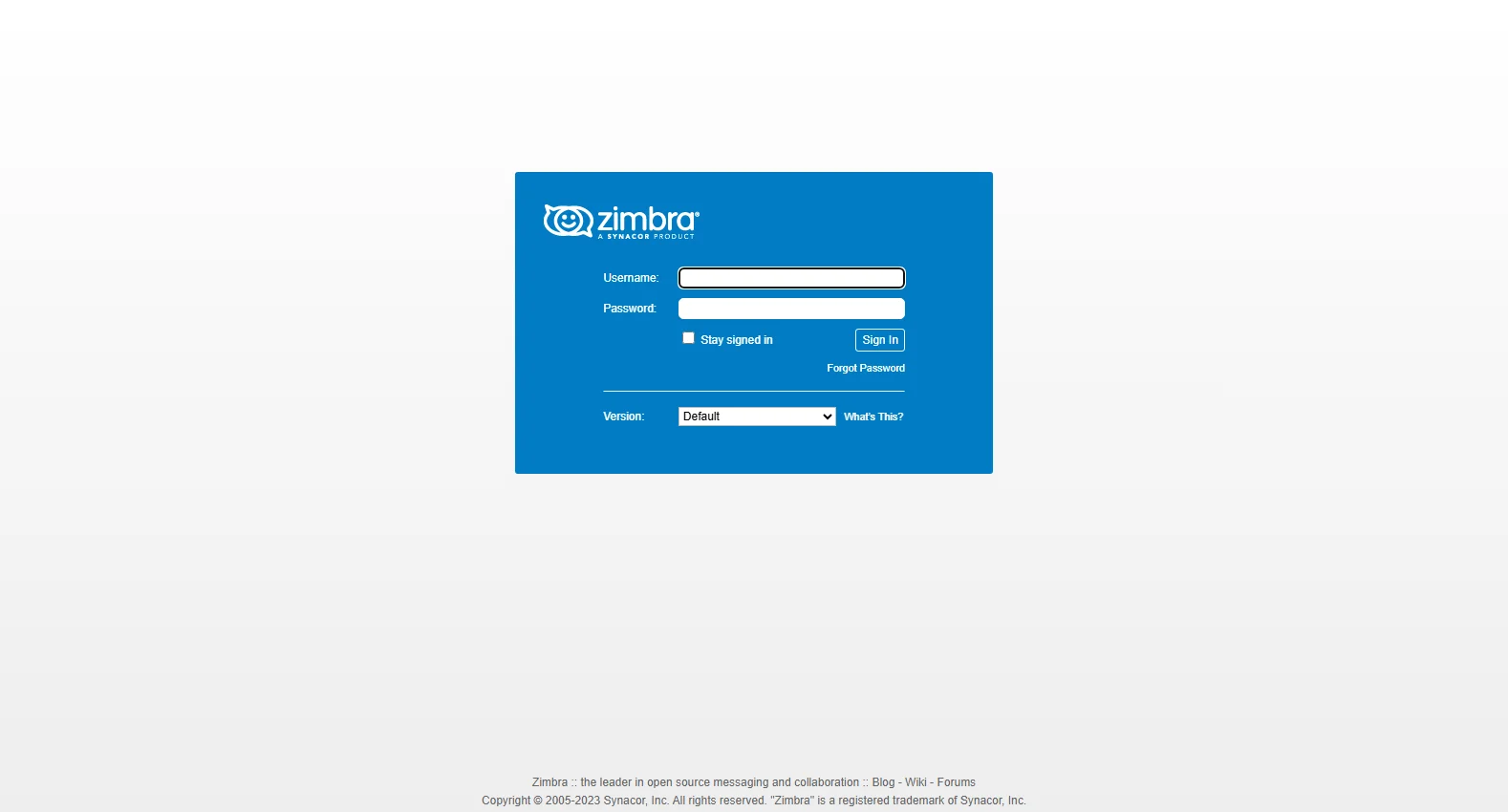 mail.tecnocasa.it screenshot