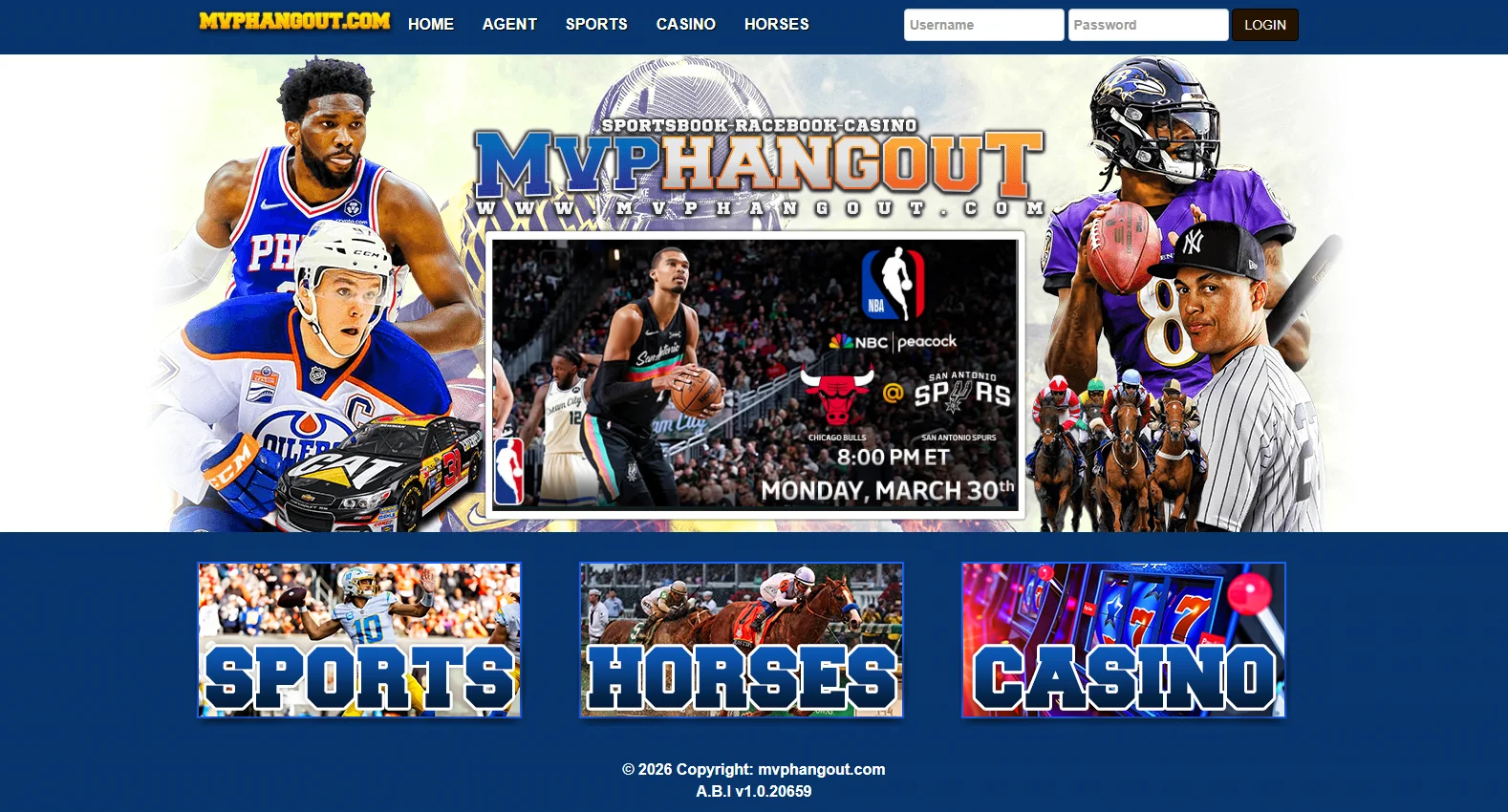 mvphangout.com screenshot