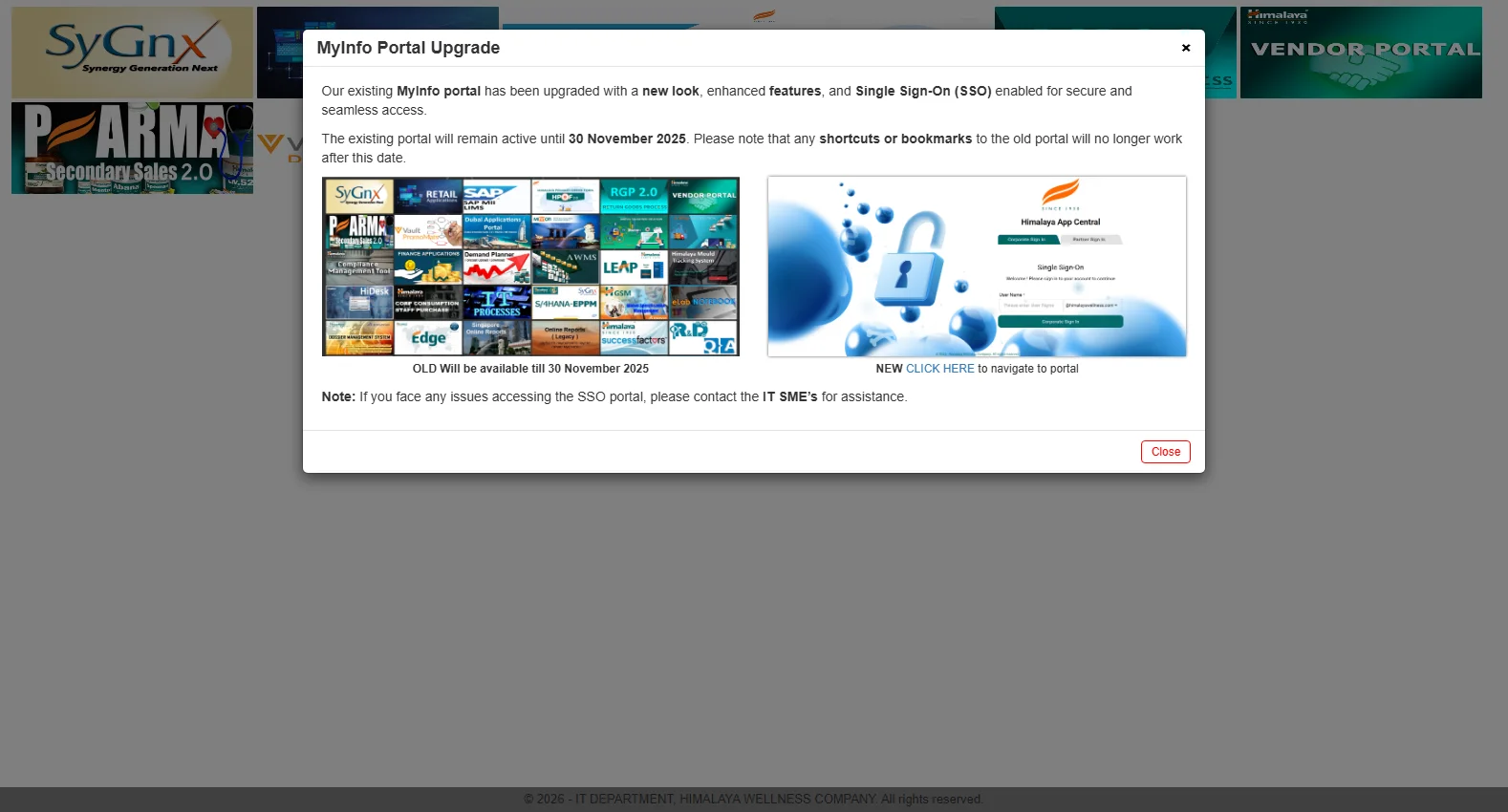 myinfo.himalayawellness.com screenshot