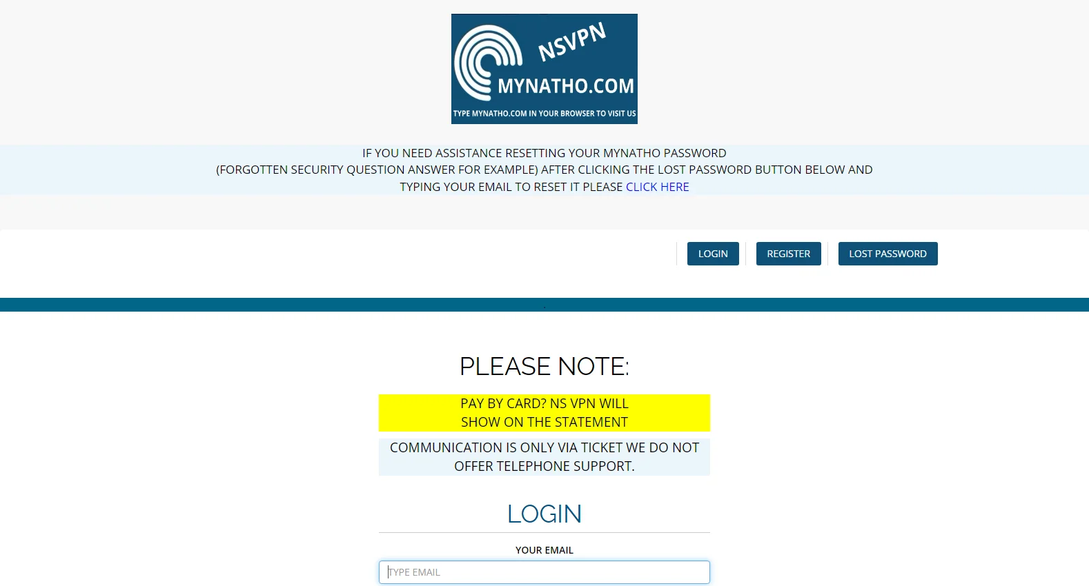 mynatho.com screenshot