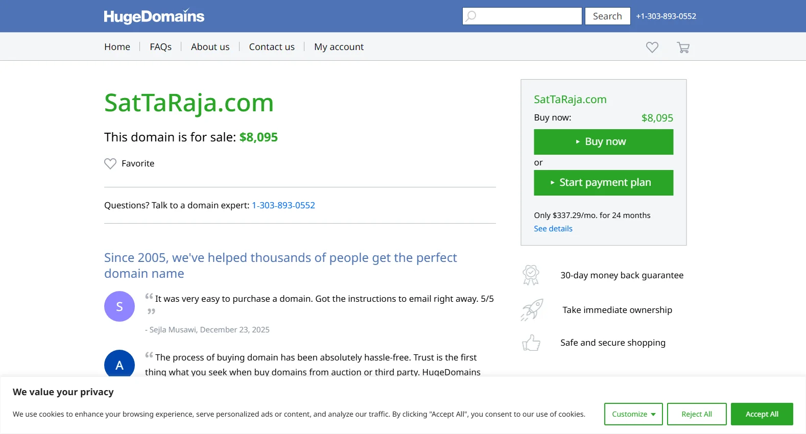 sattaraja.com screenshot
