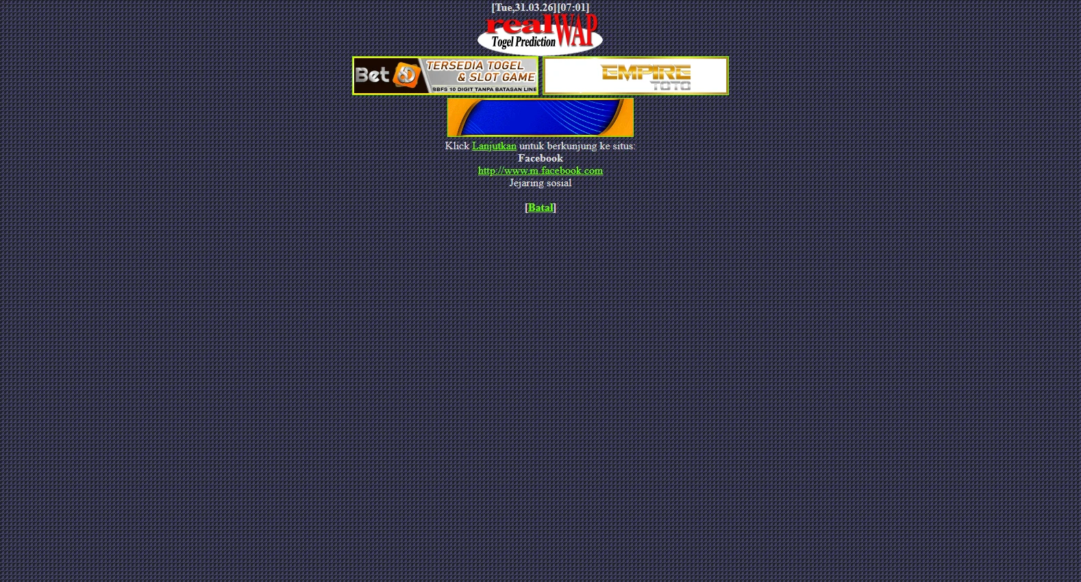 togel.realwap.net screenshot