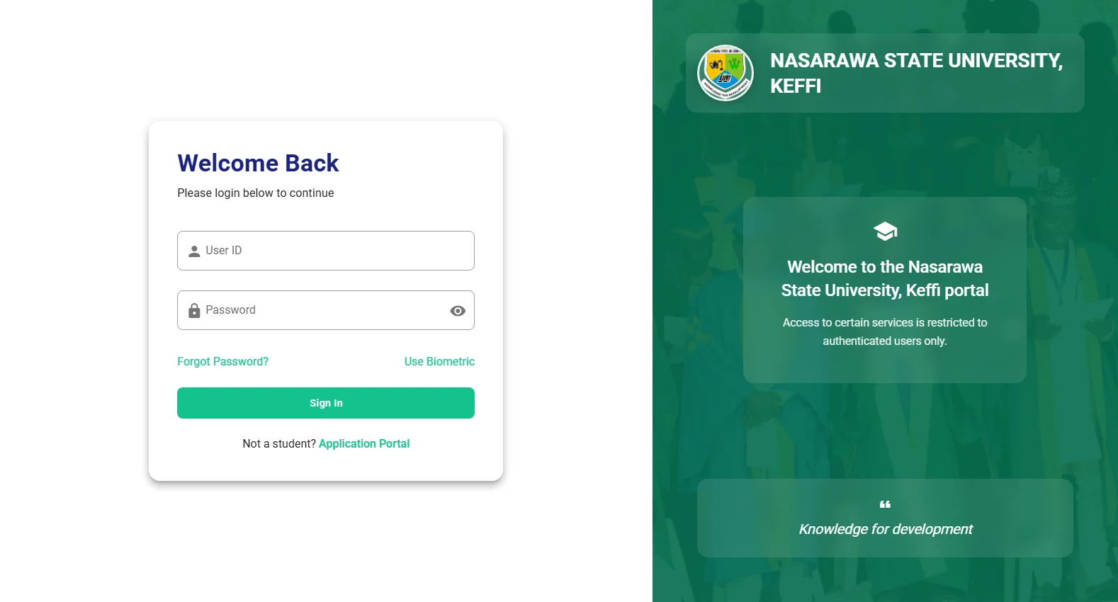 ug.nsuk.edu.ng screenshot