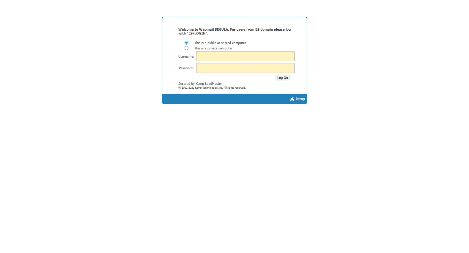 webmail.segula.fr screenshot